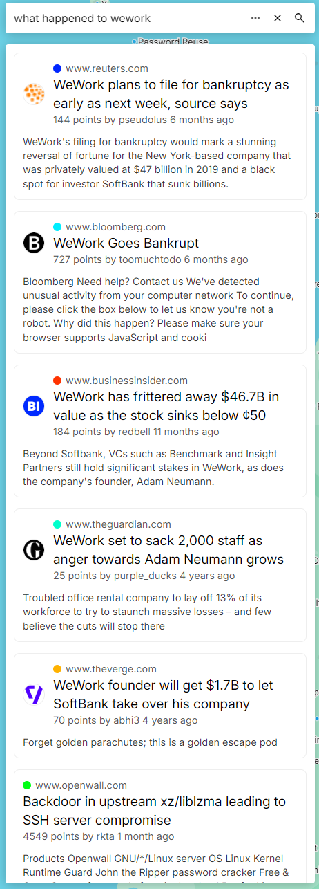 Search results for "what happened to wework"